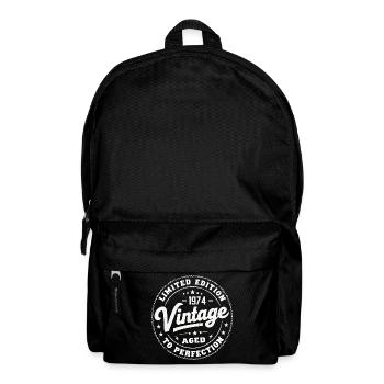 Legend since 1974 Awesome since 1974 Retro 1974 - Backpack - black - Front