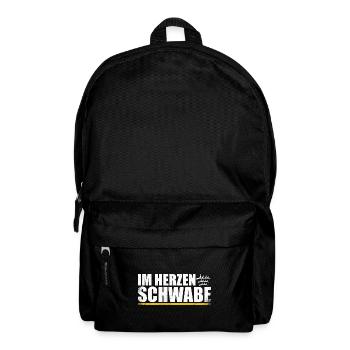Im Herzen Schwabe Stolze Schwaben Vintage - Rucksack - Schwarz - Vorne