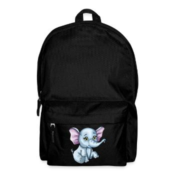 Süßer glücklicher Elefant Baby - Rucksack - Schwarz - Vorne