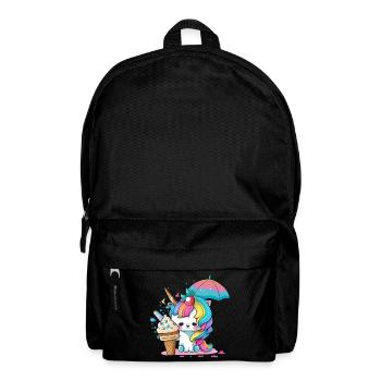 Einhorn-Feenstaub - Lassen Sie sich verzaubern - Rucksack - Schwarz - Vorne
