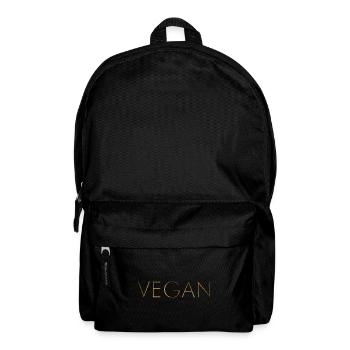 Vegan - Sac à dos - noir - Devant