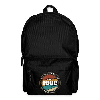 July 1992 - 30th Birthday Gift. Awesome. - Backpack - black - Front
