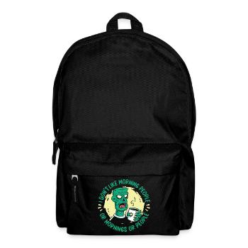 Zombie Monster Halloween - Backpack - black - Front
