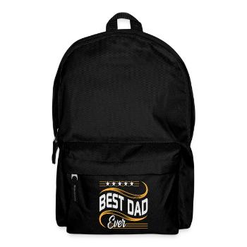 Bester Vater aller Zeiten - Rucksack - Schwarz - Vorne