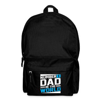 no1 dad of the world - Backpack - black - Front