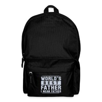 Weltweit bester Farter Mid-Range Dad- Funny Dads - Rucksack - Schwarz - Vorne
