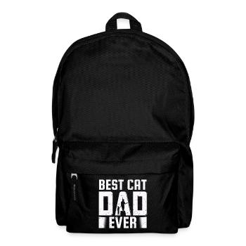 Vater der Katze - Rucksack - Schwarz - Vorne