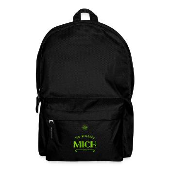 ich sage nein - Rucksack - Schwarz - Vorne