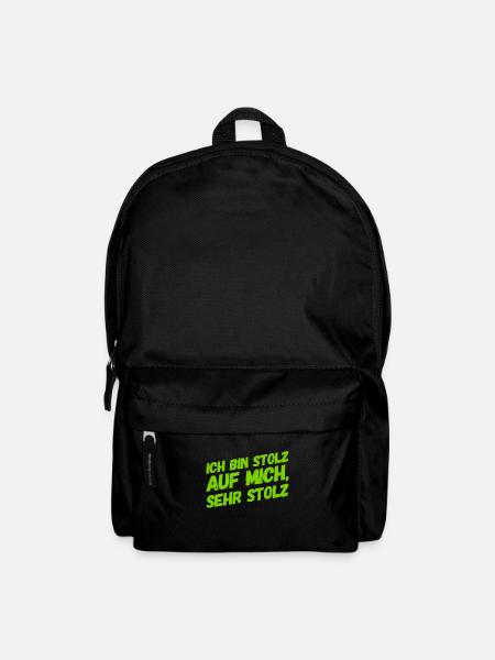 das habe ich gut gemacht - Rucksack - Schwarz