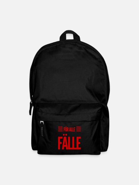 für alle Fälle - Rucksack - Schwarz