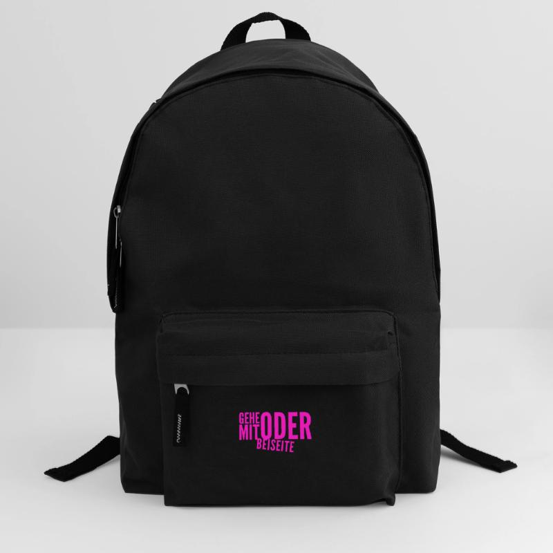 kommst du mit oder nicht? Rucksack
