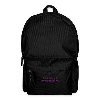 das habe ich noch nie gesehen - Rucksack - Schwarz - Vorne