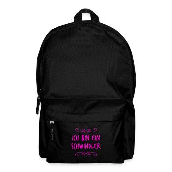 ich mag es zu schwindeln - Rucksack - Schwarz - Vorne