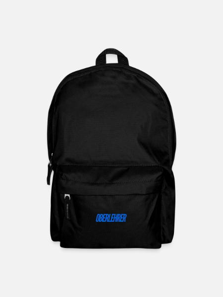 vor dir steht ein Besserwisser - Rucksack - Schwarz
