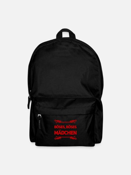 gemeines Mädchen - Rucksack - Schwarz