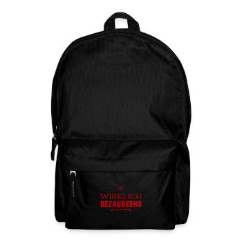 richtig bezaubernd - Rucksack - Schwarz - Vorne