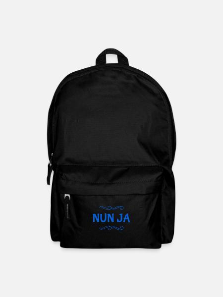 was soll ich sagen - Rucksack - Schwarz