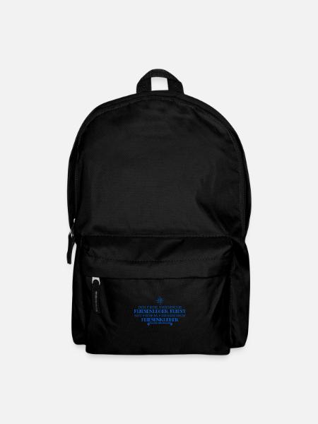 Fliesen kleben - Rucksack - Schwarz