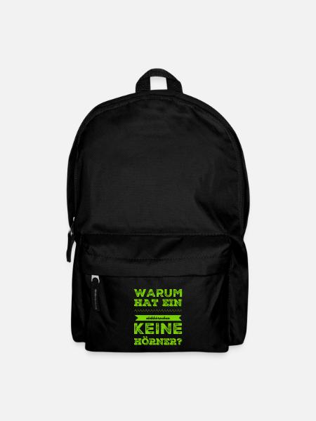 Eichhörnchen - Rucksack - Schwarz