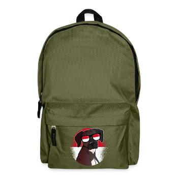 Indonesien - Rucksack - Olivgrün - Vorne