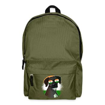 Indien - Rucksack - Olivgrün - Vorne