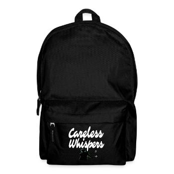 Careless Whispers T Shirt Geschenk - Rucksack - Schwarz - Vorne