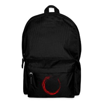 Circle Design Style New Red - Backpack - black - Front