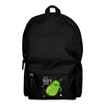 Biologie Zelle Lustig Spruch Geschenk - Rucksack - Schwarz - Vorne