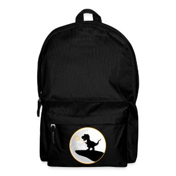 badminton badminton-dino TRex saurus - Backpack - black - Front