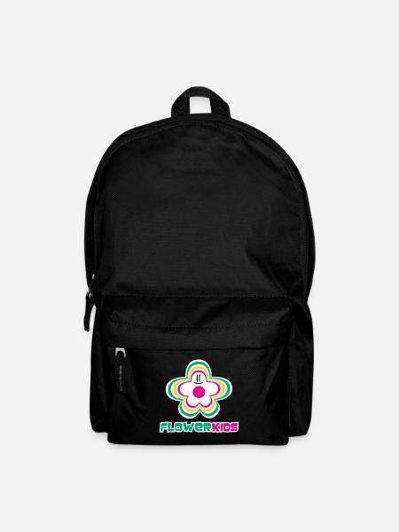 FLOWERKIDS (Pulse logo) - Backpack - black