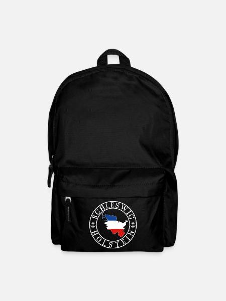 Schleswig-Holstein - Rucksack - Schwarz