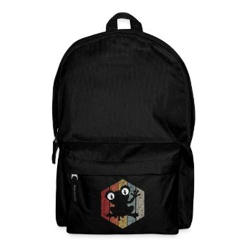 Frosch Frösche Geschenk für Kinder Lustig Witzig - Rucksack - Schwarz - Vorne