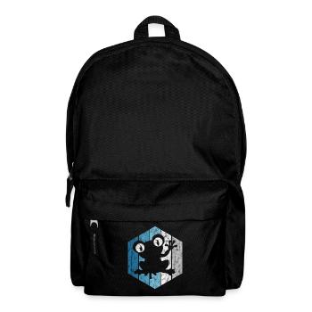 Frog Frogs Gift for Kids Funny Funny - Backpack - black - Front