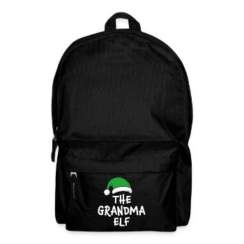 The Grandma Elf - Backpack - black - Front