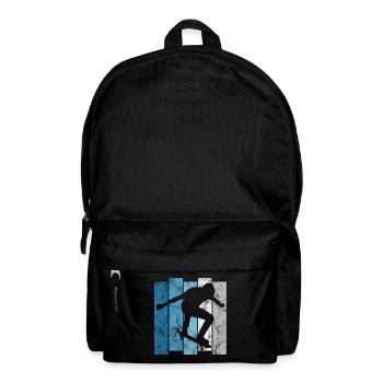 Skateboarder Skateboard Skater Skate Skateing - Backpack - black - Front