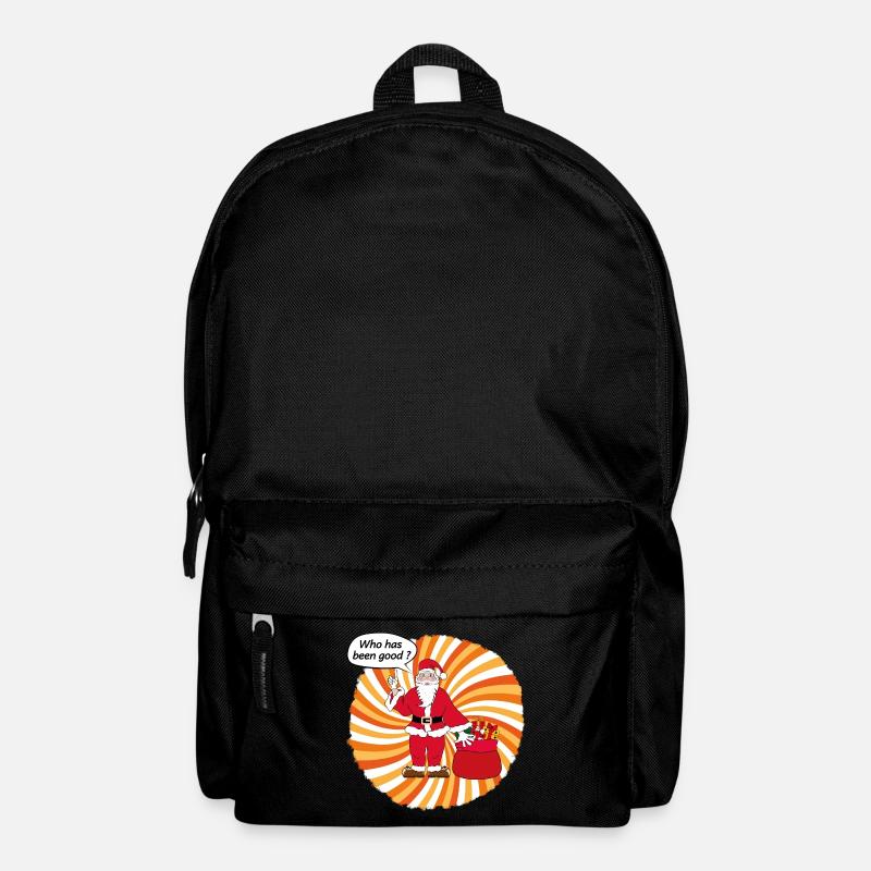 Pop art du Père Noël - Sac à dos - noir