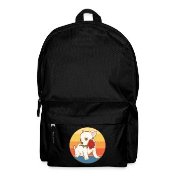Mignon Chihuahua Dog Breed Vintage Retro Sunset - Sac à dos - noir - Devant