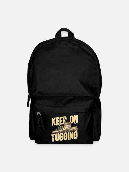 Schlepper Schleppboot Tug Life - Backpack - black
