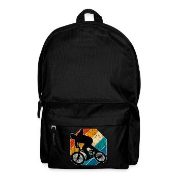 BMX Vélo Vélo Rétro Cadeau Vélo Motocross - Sac à dos - noir - Devant