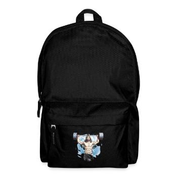 Jésus L’ultime Jésus rétro soulevé de terre - Sac à dos - noir - Devant