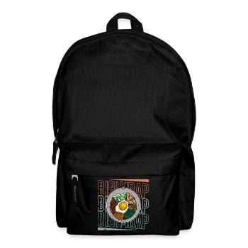 Bibimbap Asia Food Kimchi Korea Culture - Backpack - black - Front