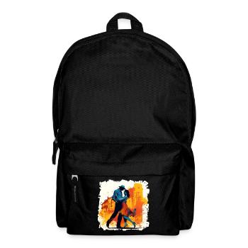 Tanzen hat viele Vorteile - Rucksack - Schwarz - Vorne