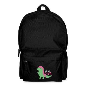 Dino Diva - Rucksack - Schwarz - Vorne