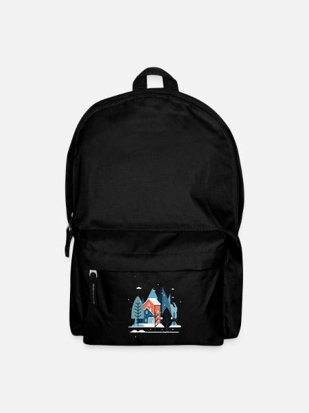 Winter - Rucksack - Schwarz