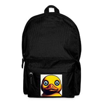 Duck Stare - Backpack - black - Front