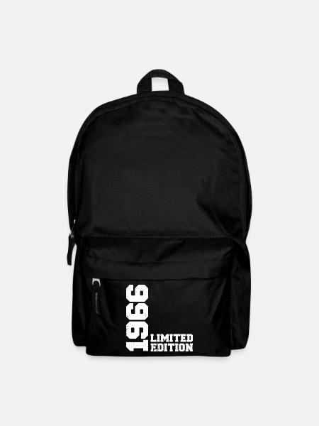 Jahrgang 1966 Klassiker 1966 Jubiläumsgeschenk - Rucksack - Schwarz