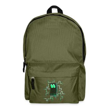 SMILE MOD - Backpack - olive green - Front