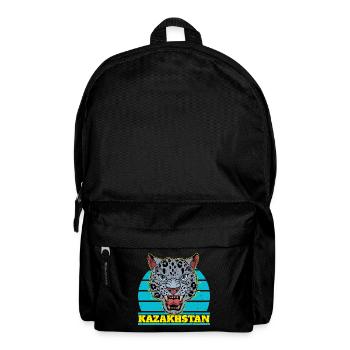 Kasachstan Astana National Tier Herkunft UdSSR - Rucksack - Schwarz - Vorne