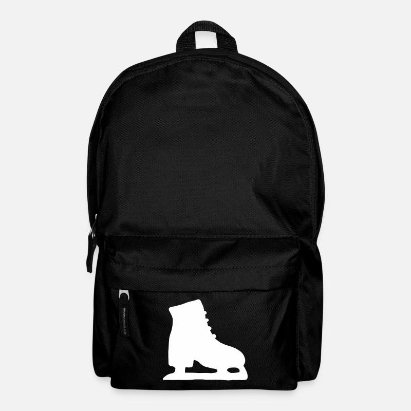 Ice skating figure skating figure skating figure skating skating - Backpack - black