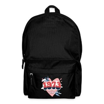 Geburtstag 50 Jahre verehrt Geburtsjahr 1973 - Rucksack - Schwarz - Vorne